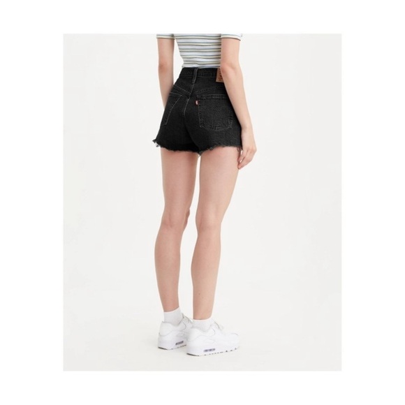 Levi's 501° Original Fit High-Rise Women's
Jean Shorts - Lunar Black 31 - Picture 1 of 10